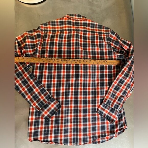 H&M - Mens - plaid long sleeve shirt - Picture 6 of 7